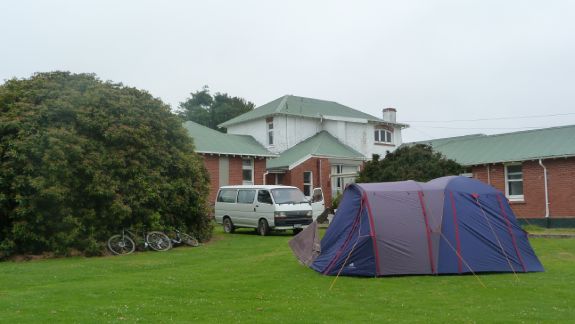 Campground in the Catlins